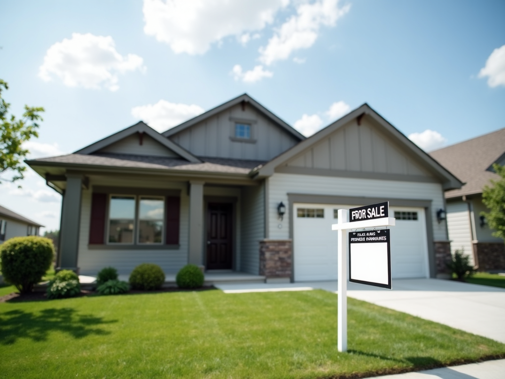 A stylish home bought with an FHA loan.