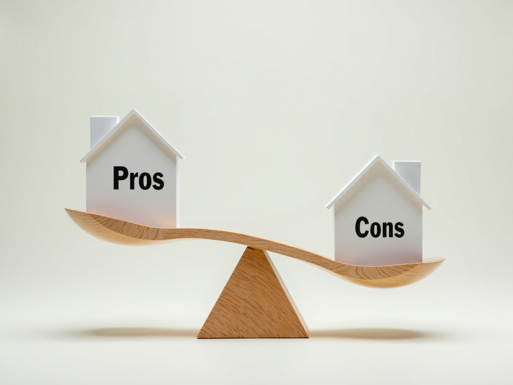 Weighing refinance pros and cons.