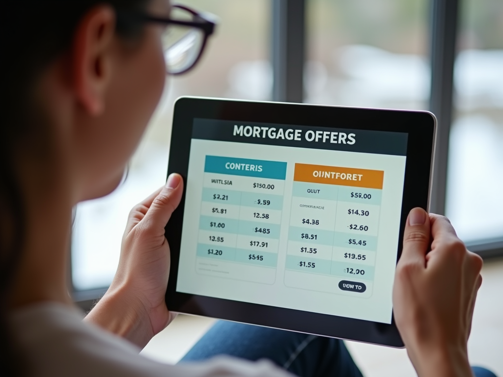 Comparing mortgage offers
