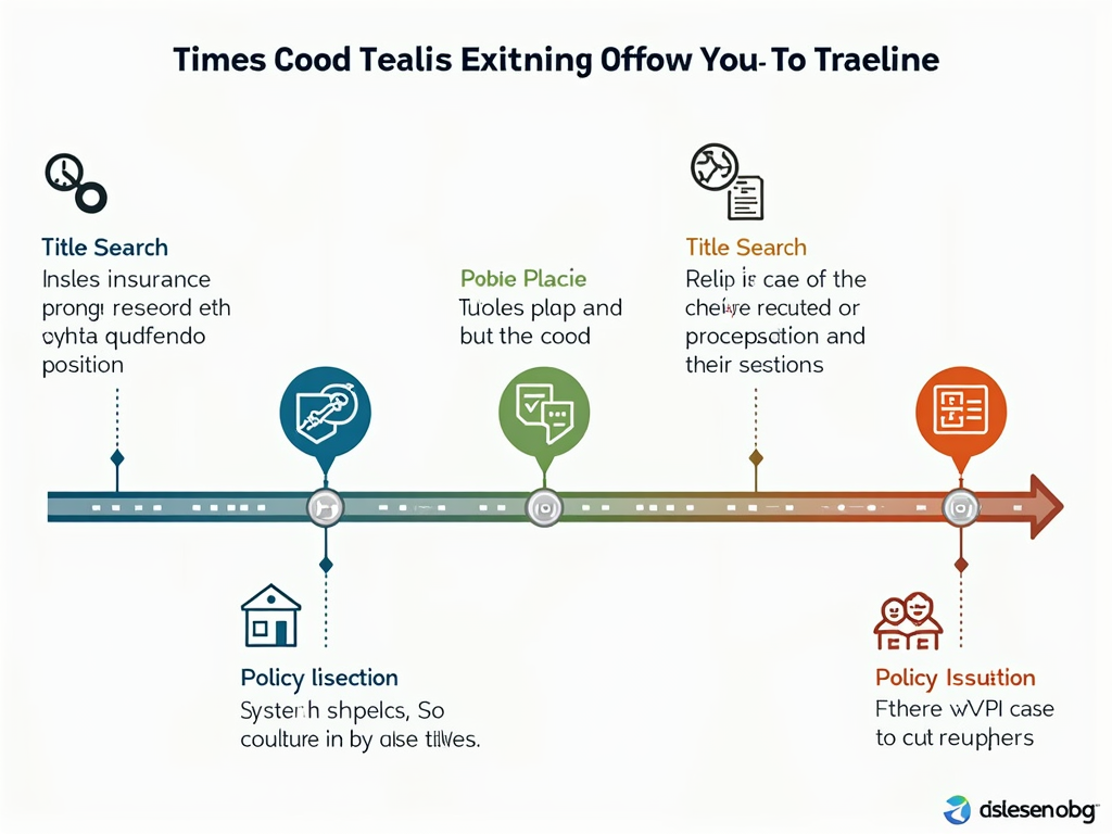 Infographic of the title insurance process