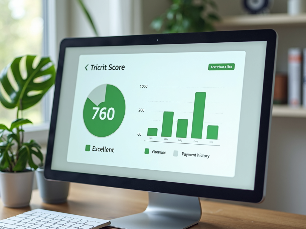 Credit score dashboard