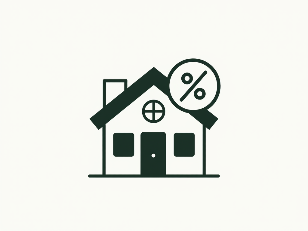 Illustration of a fixed-rate mortgage