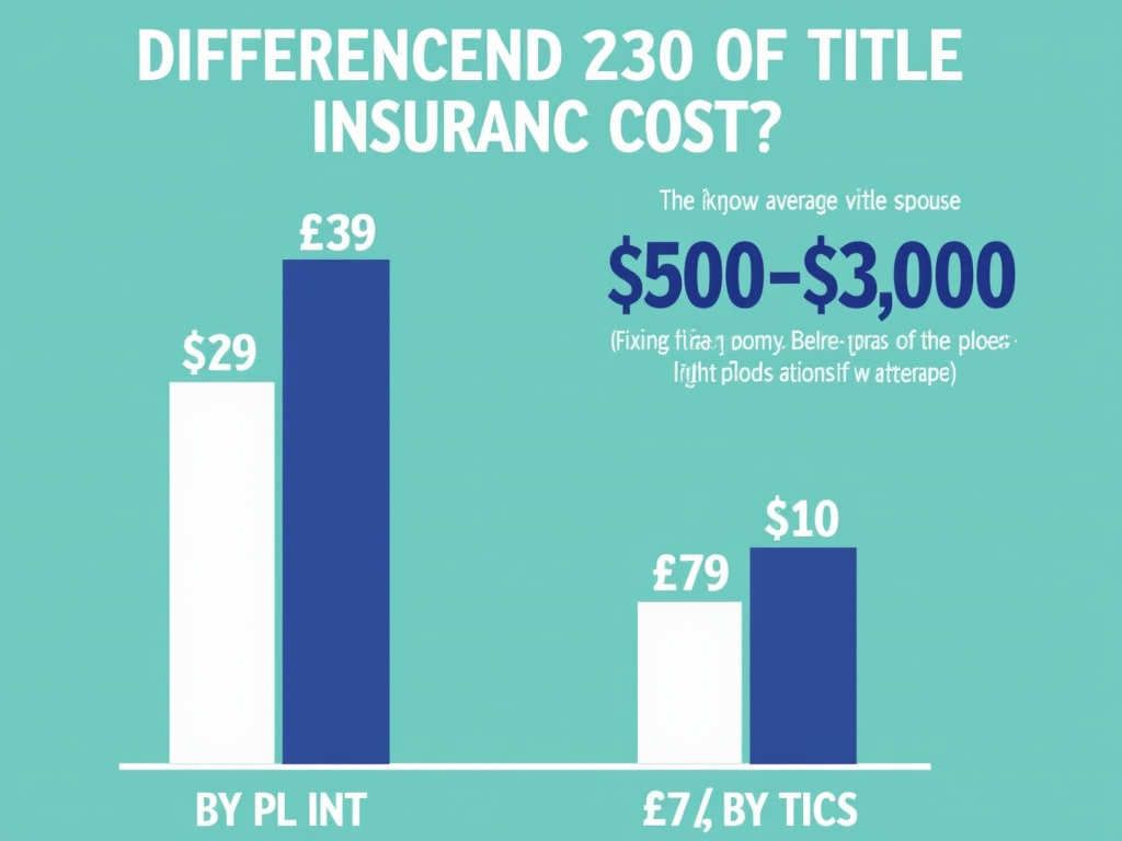 Chart comparing title insurance cost to title issue expenses