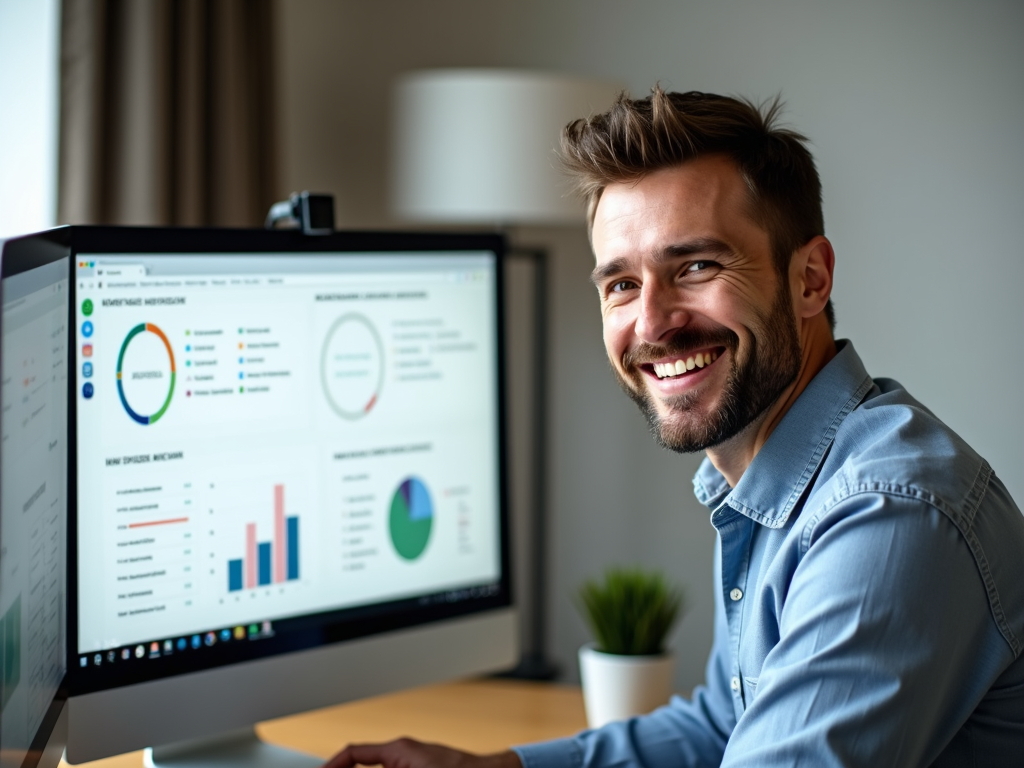Mortgage broker working with FinTech tools