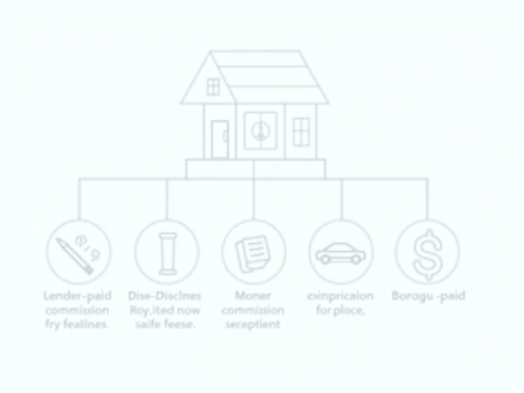Infographic explaining mortgage broker fee structures
