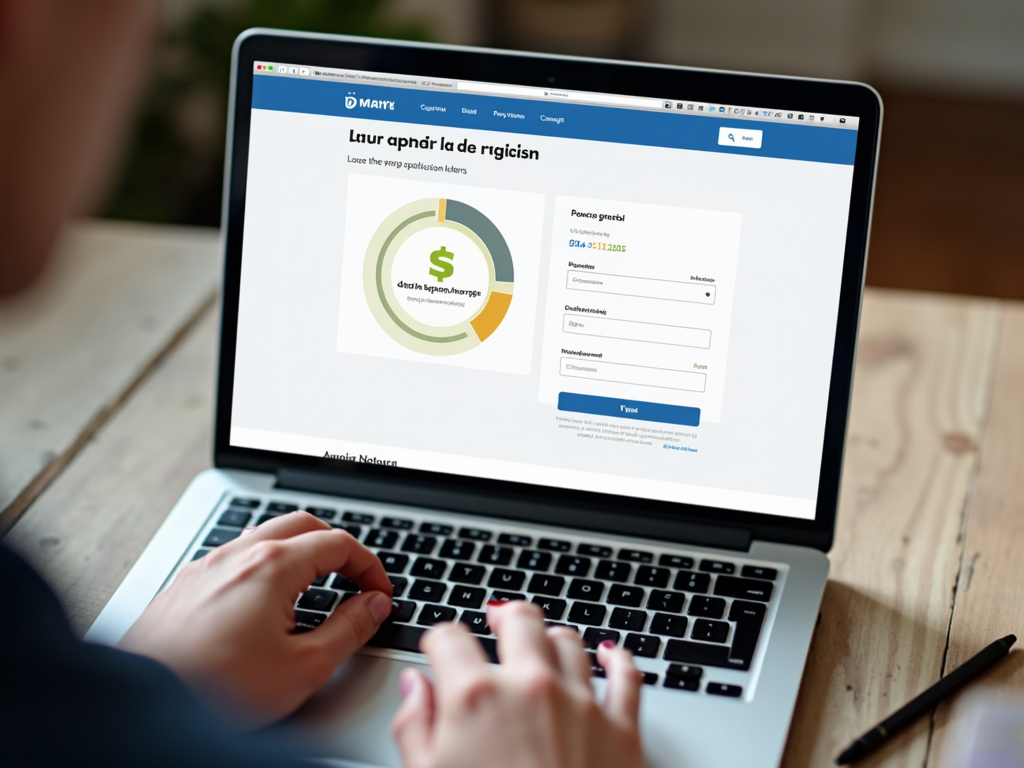 Tracking mortgage application status online.