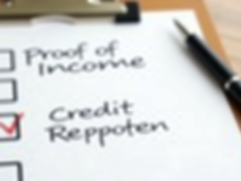 FHA loan application checklist