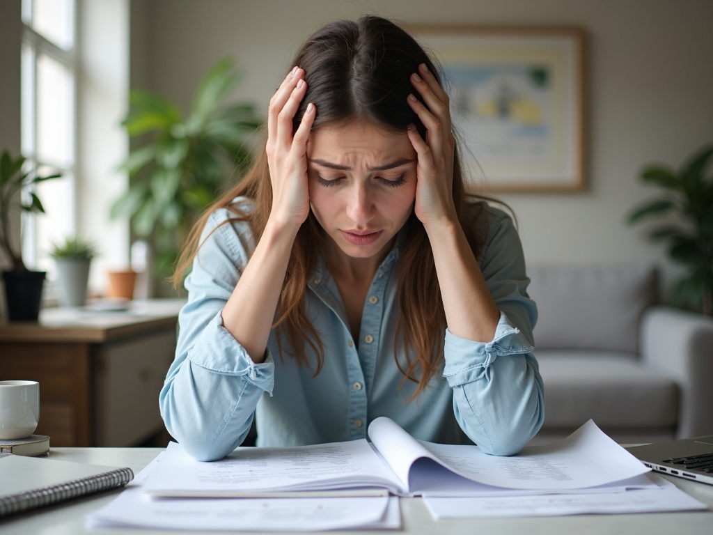 A borrower navigating the complexities of an FHA loan.