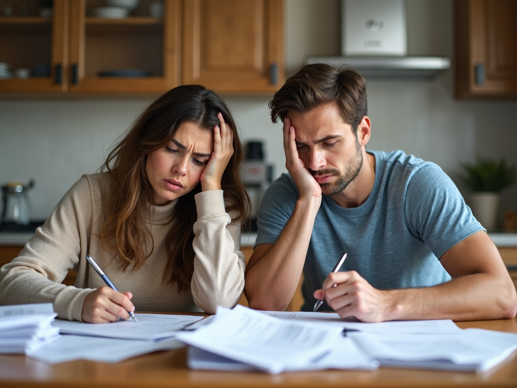 Couple stressed over homebuying paperwork