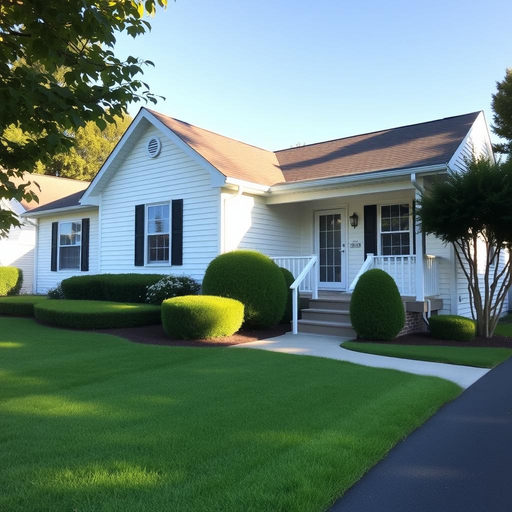 Exterior of a well-maintained suburban home ready for FHA appraisal
