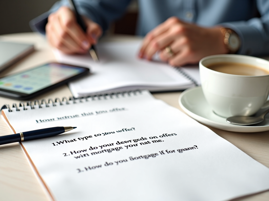 List of questions for mortgage broker