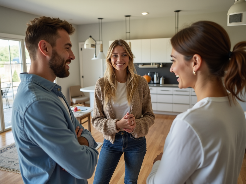 House hunting with a real estate agent