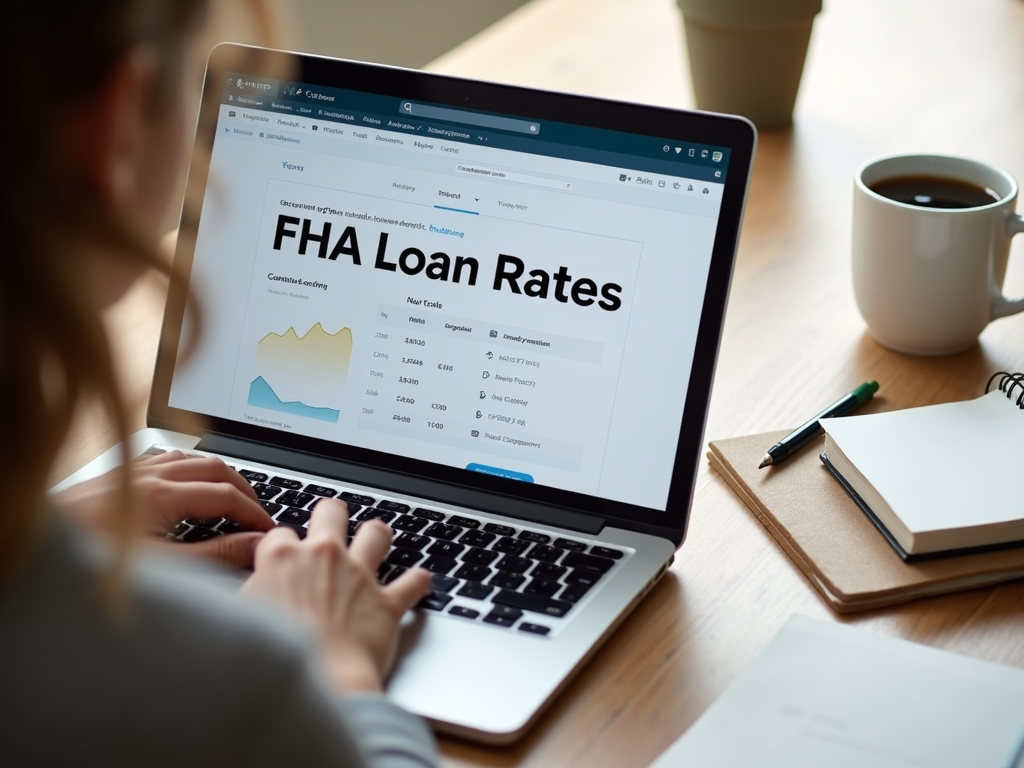 Researching FHA loan rates online