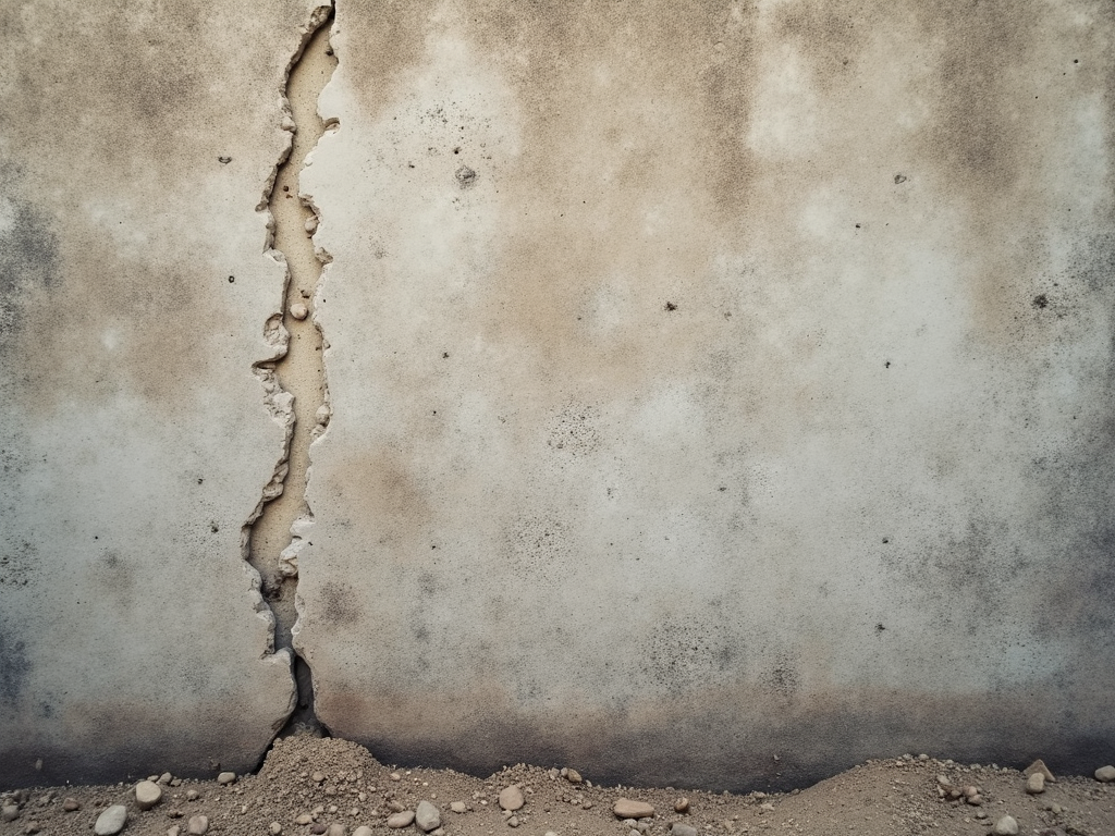 A foundation ready for a home inspection.