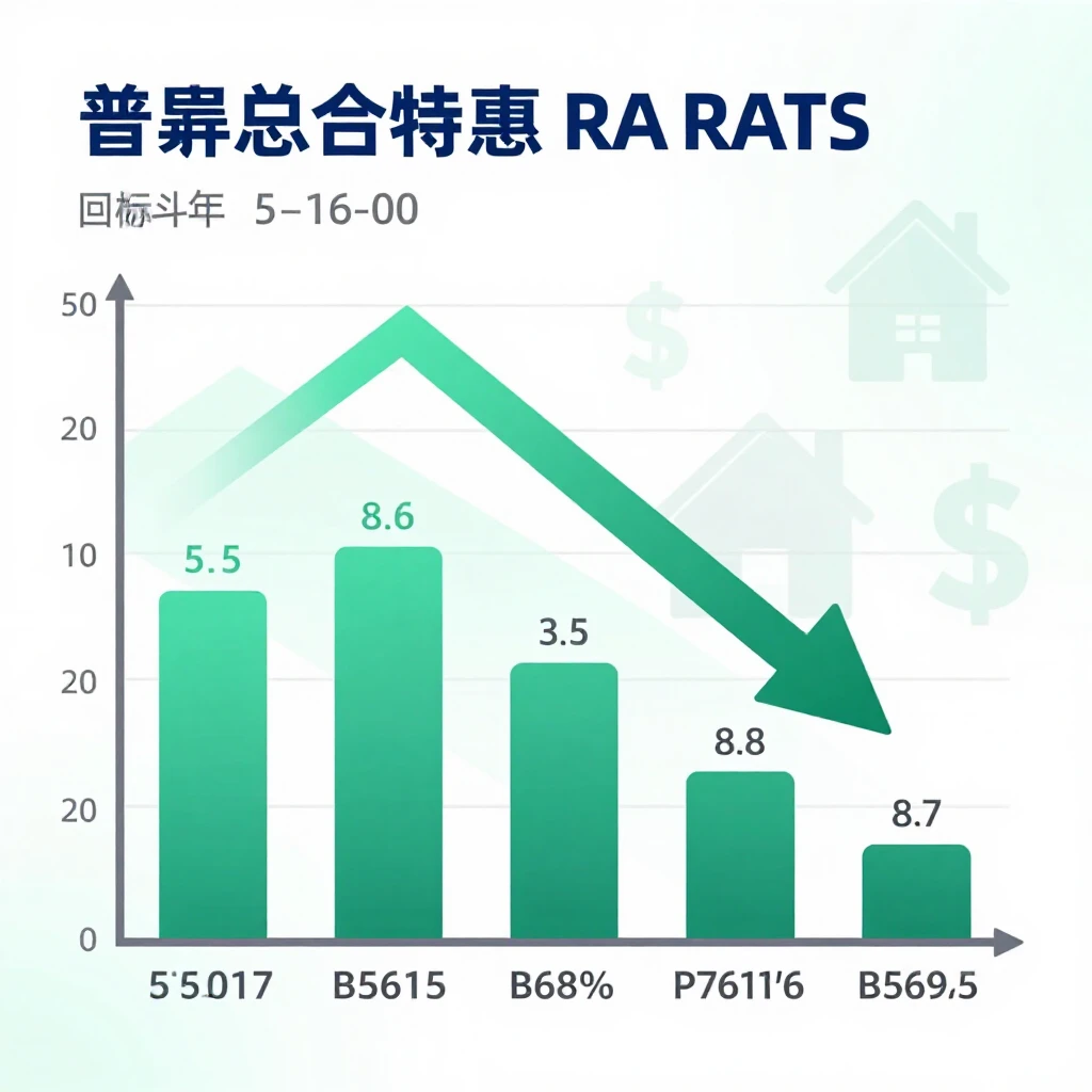 Graph of potential savings from FHA refinancing