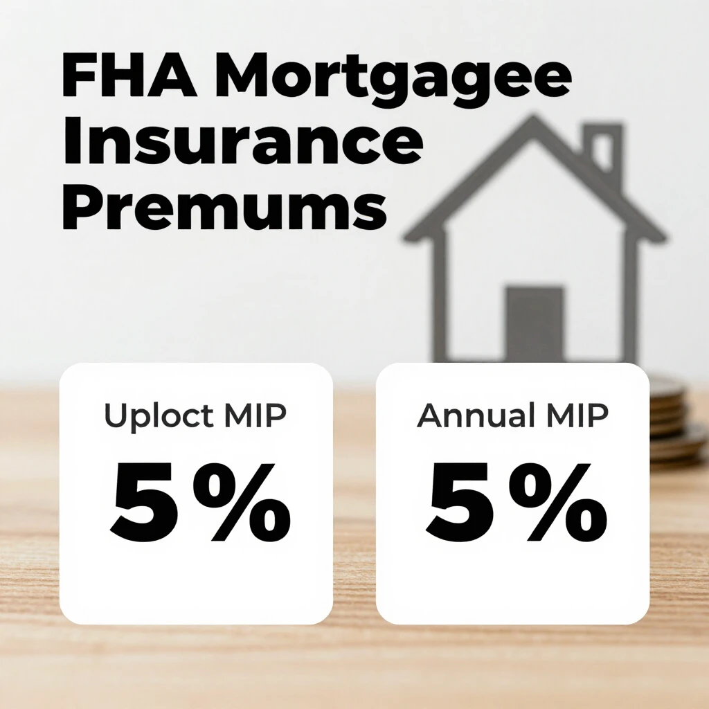 Breakdown of FHA upfront and annual mortgage insurance premiums