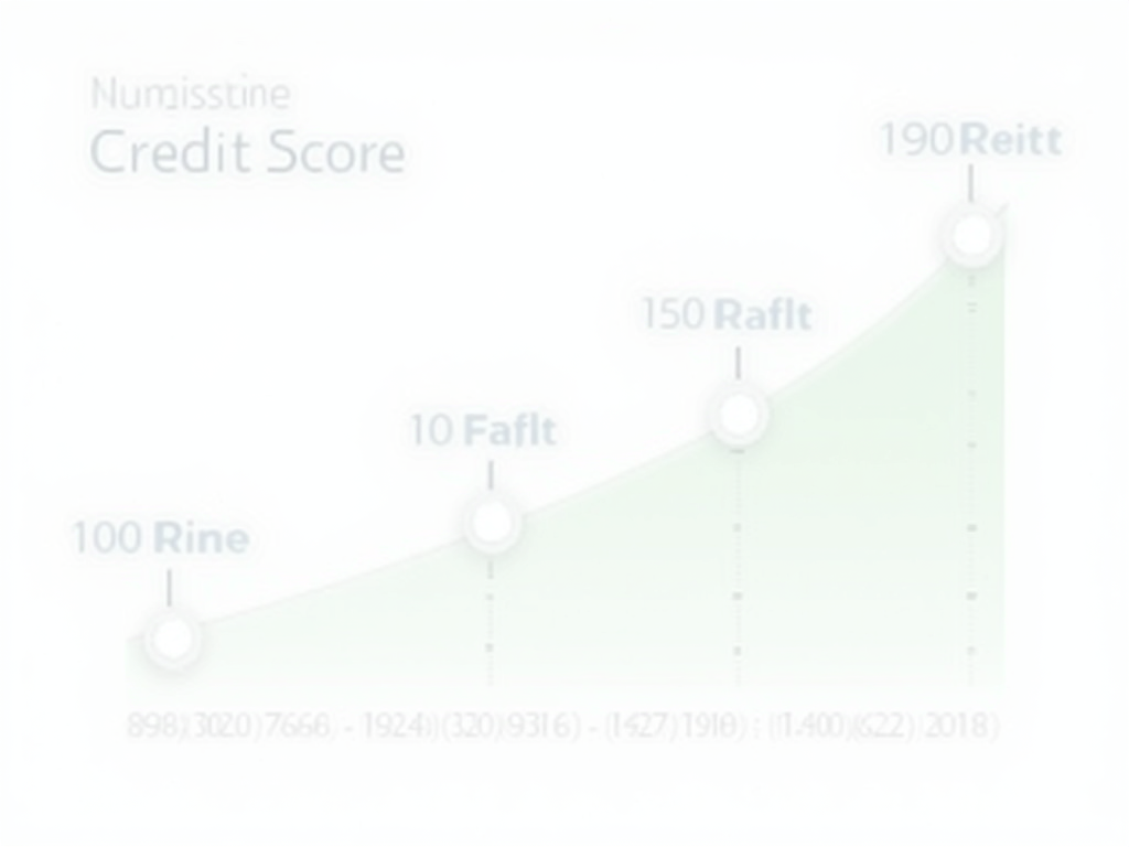 Credit score improvement graph
