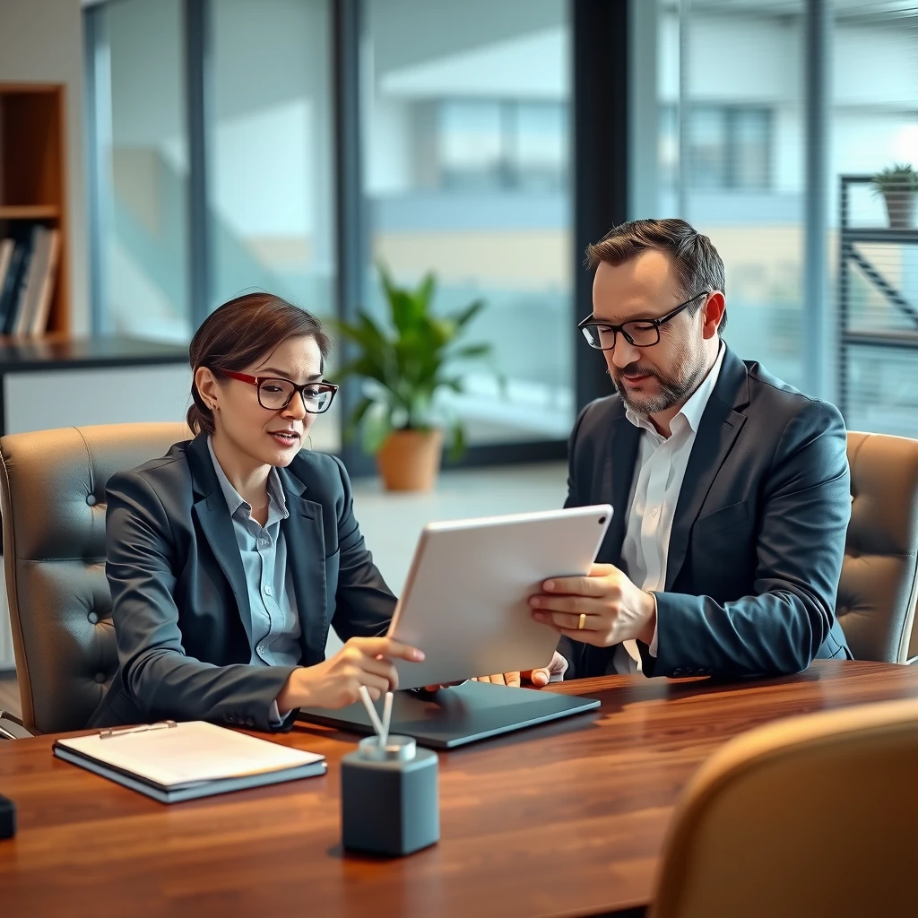 Homebuyer discussing FHA loan with lender