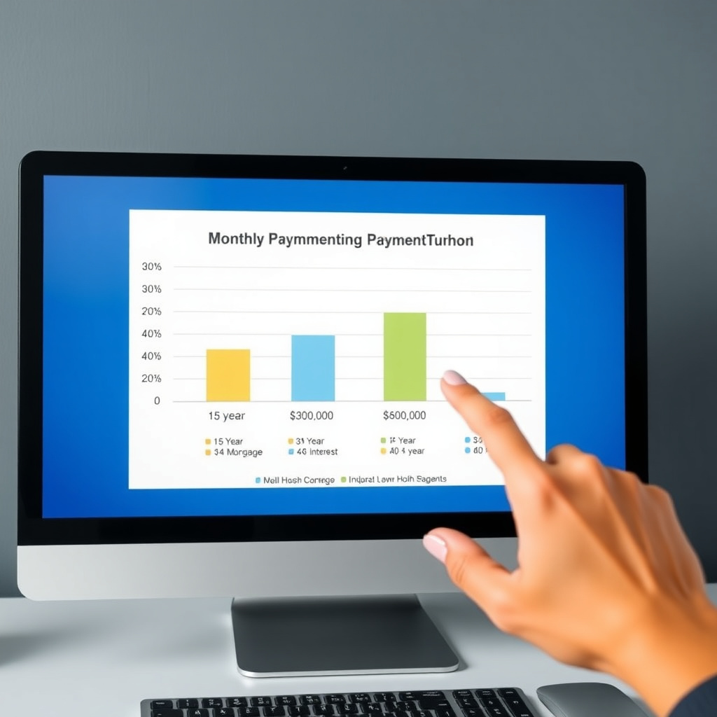 Mortgage payment comparison chart
