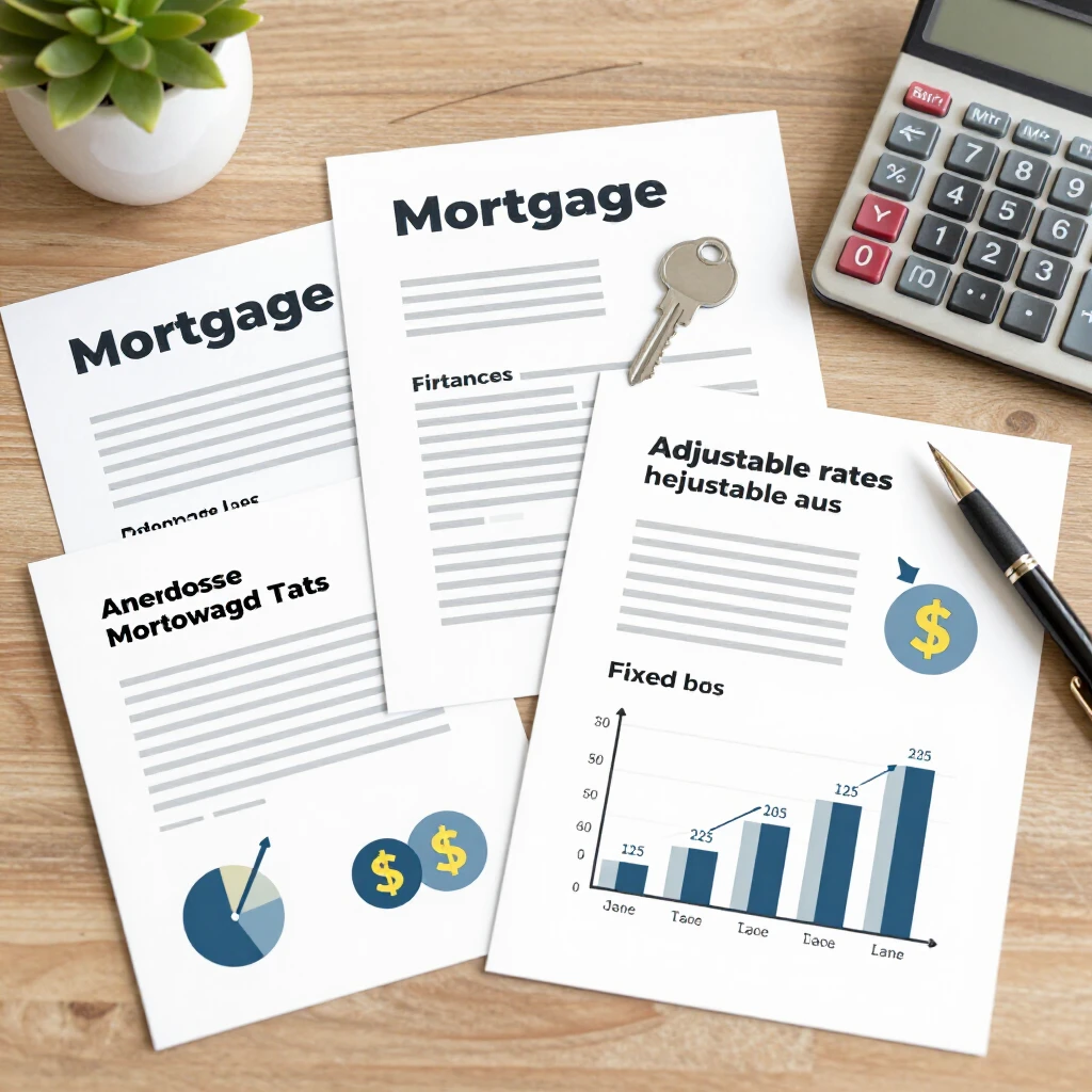 Visual guide to different mortgage types and options