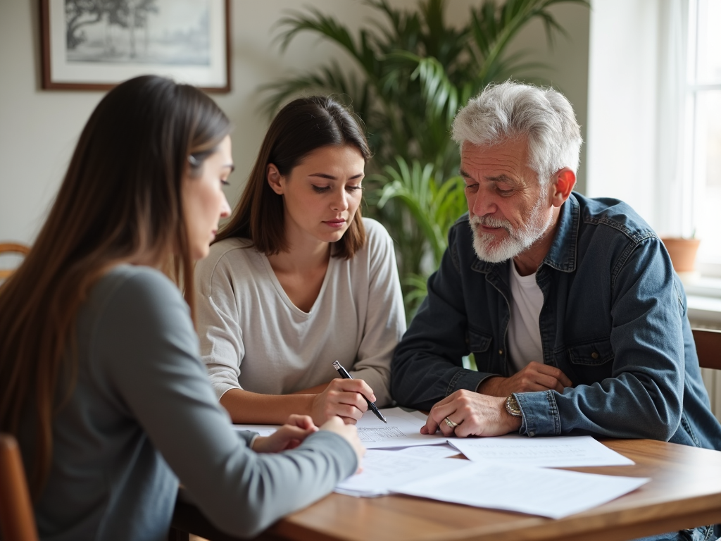 Buyers and seller negotiating over appraisal