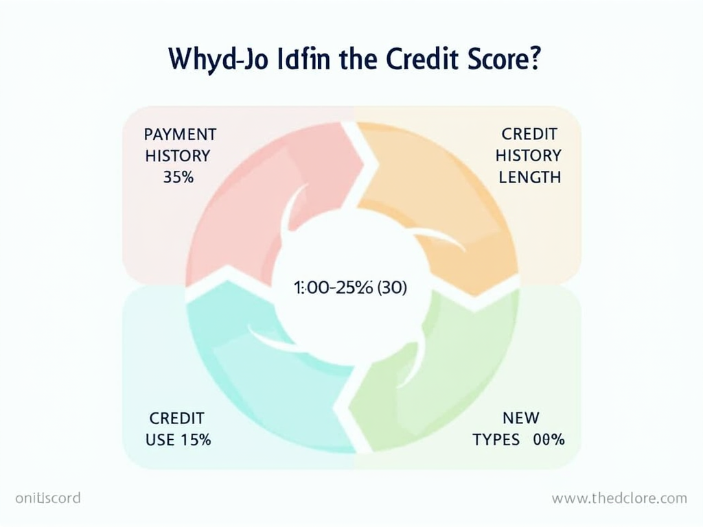 Infographic of credit score breakdown