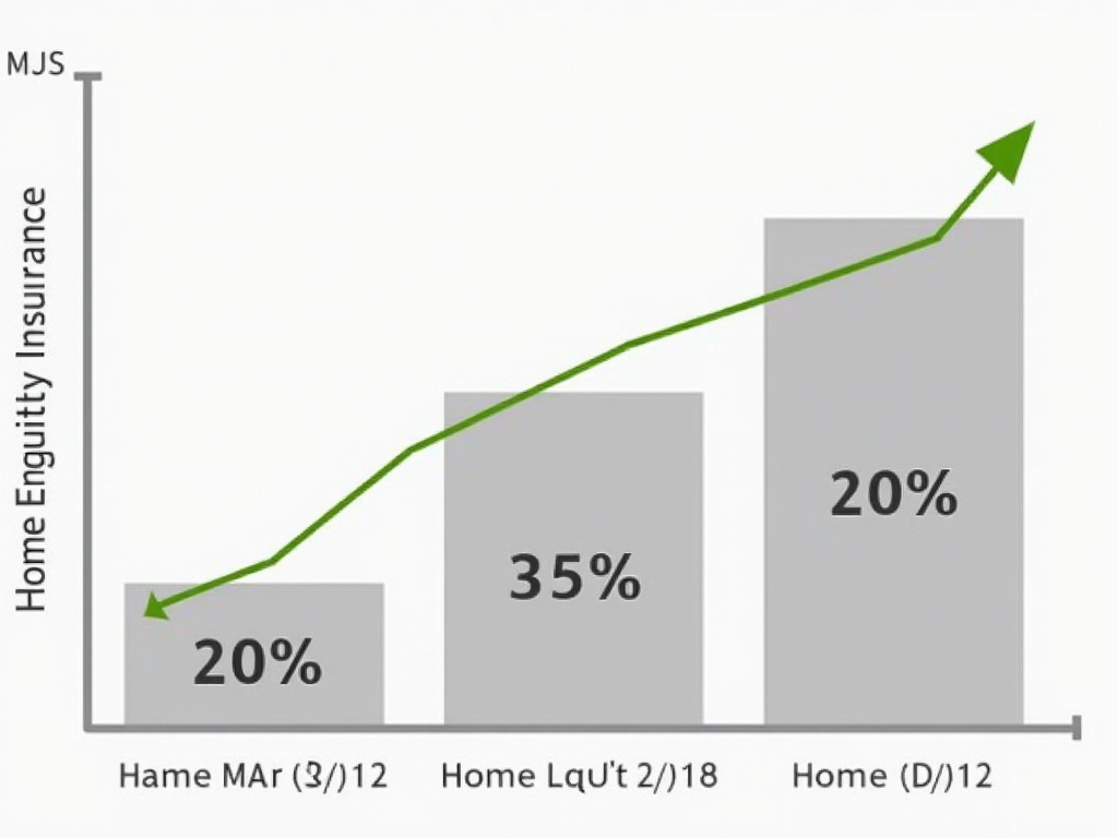 Graph of Mortgage Insurance vs. Home Equity