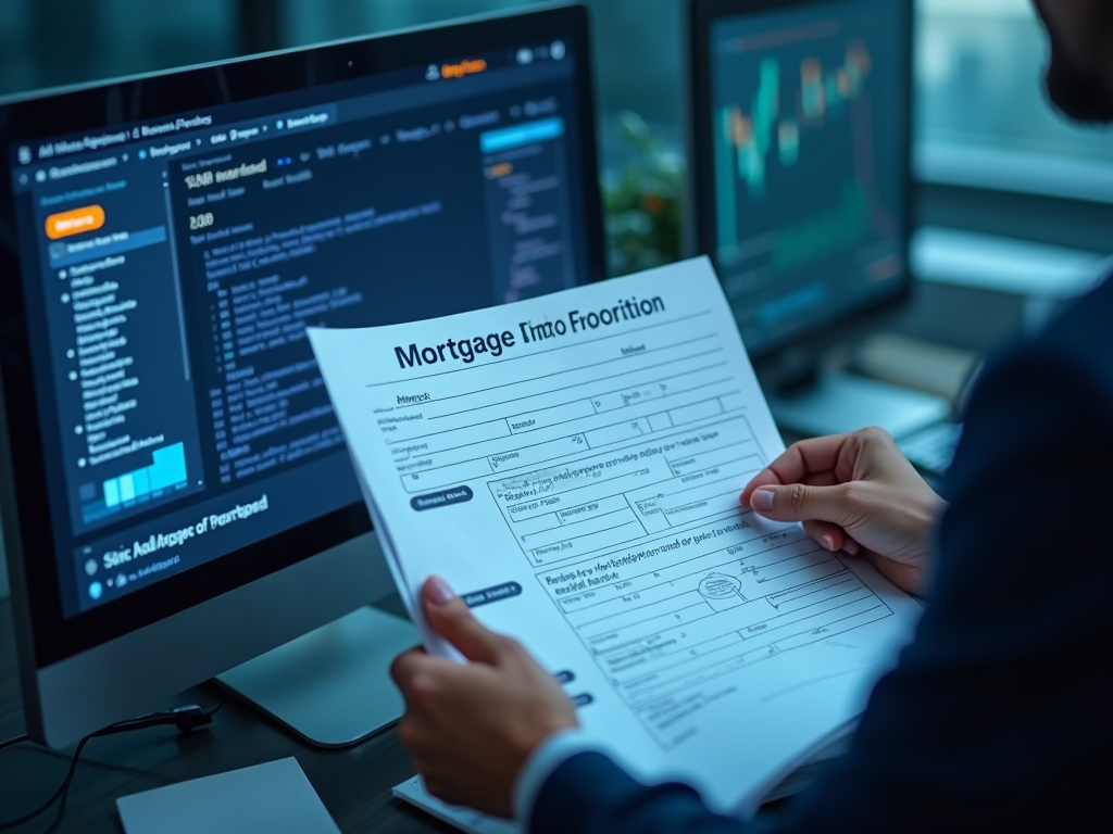 Automated mortgage application processing