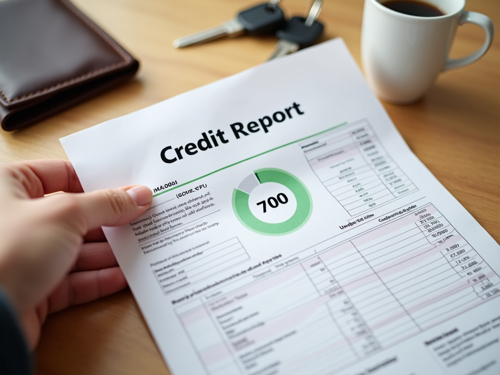Reviewing a strong credit score