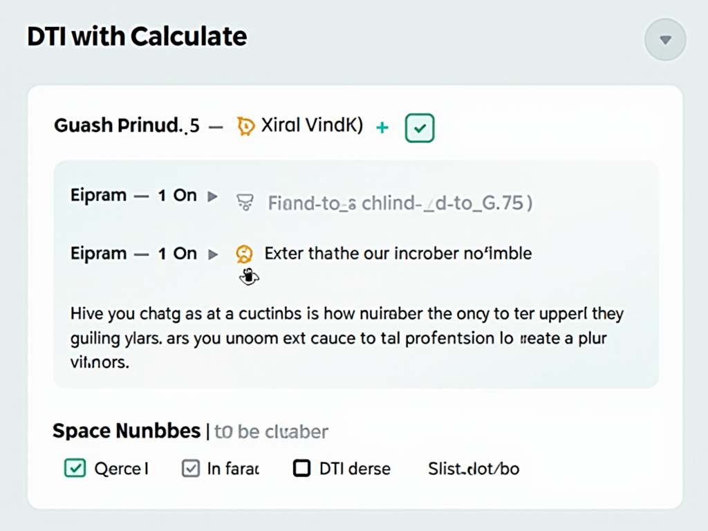 Visual guide to calculating debt-to-income ratio.