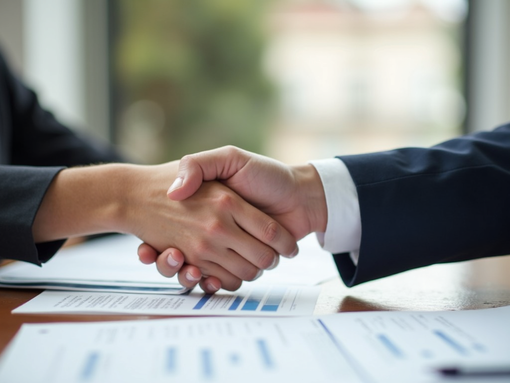 Person meeting with a lender to discuss FHA loan options.