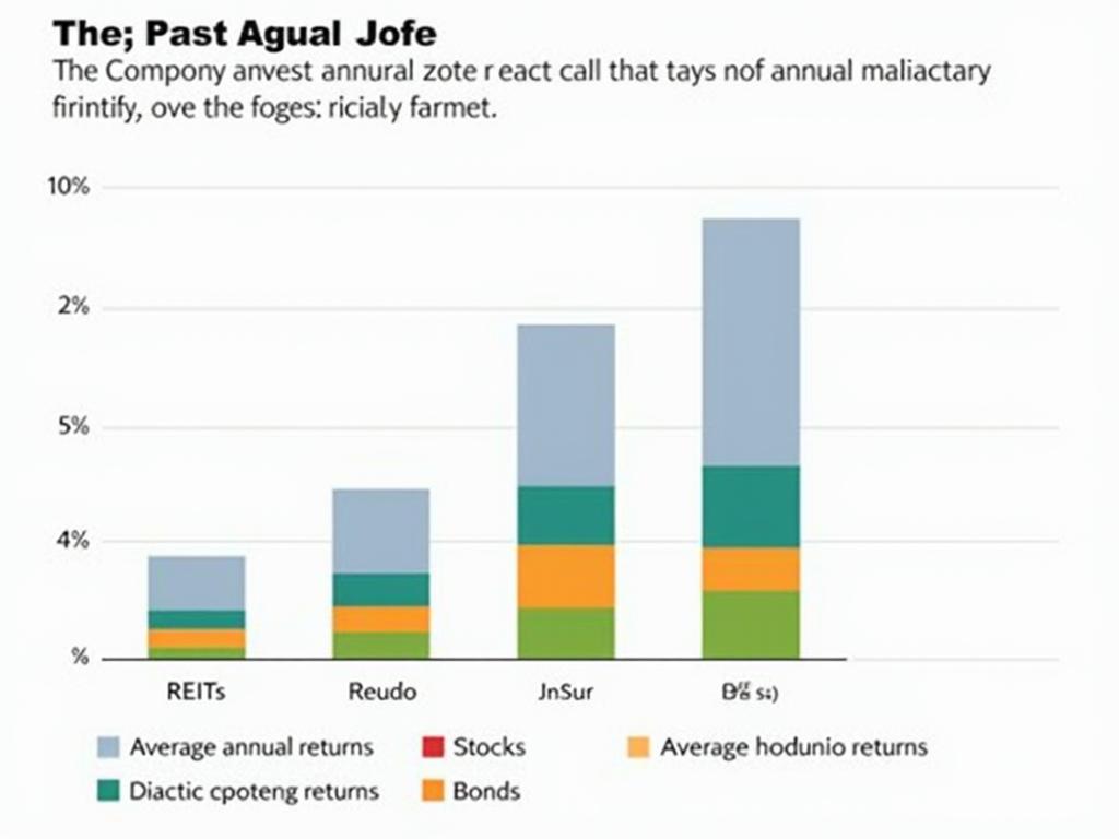 Comparison of average annual returns by investment type