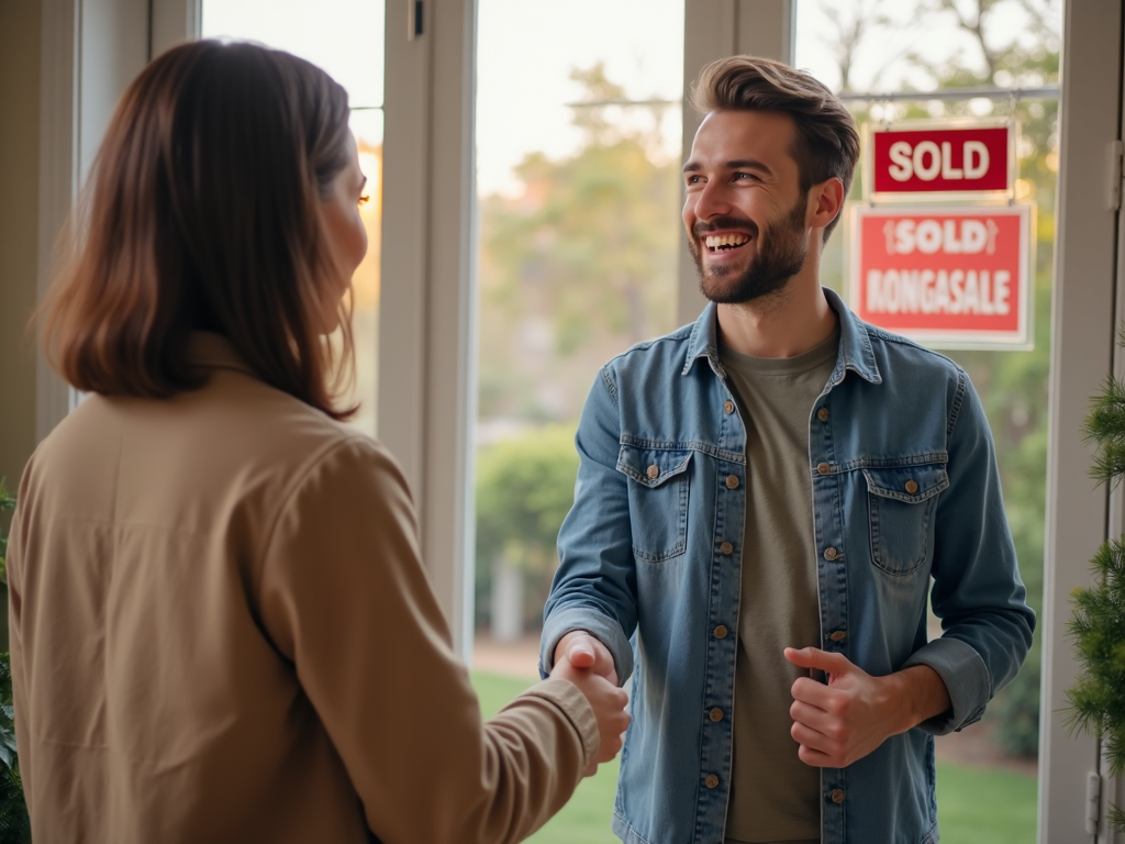 First-time homebuyer finalizing their FHA loan purchase