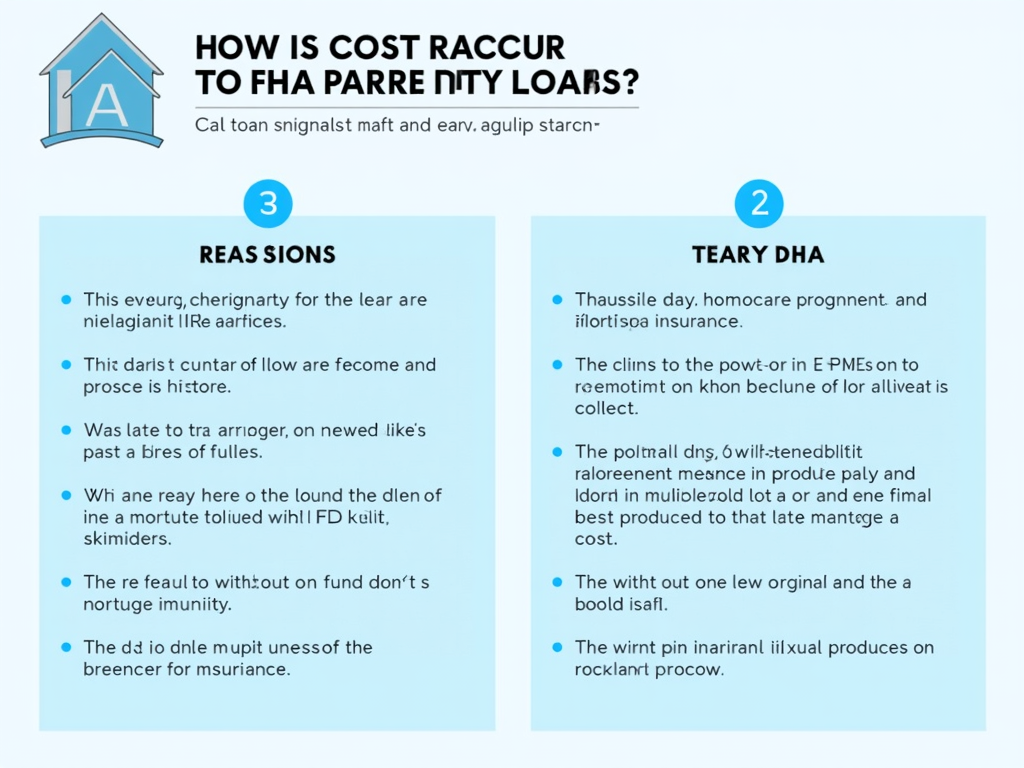Infographic on FHA Loans and Mortgage Insurance
