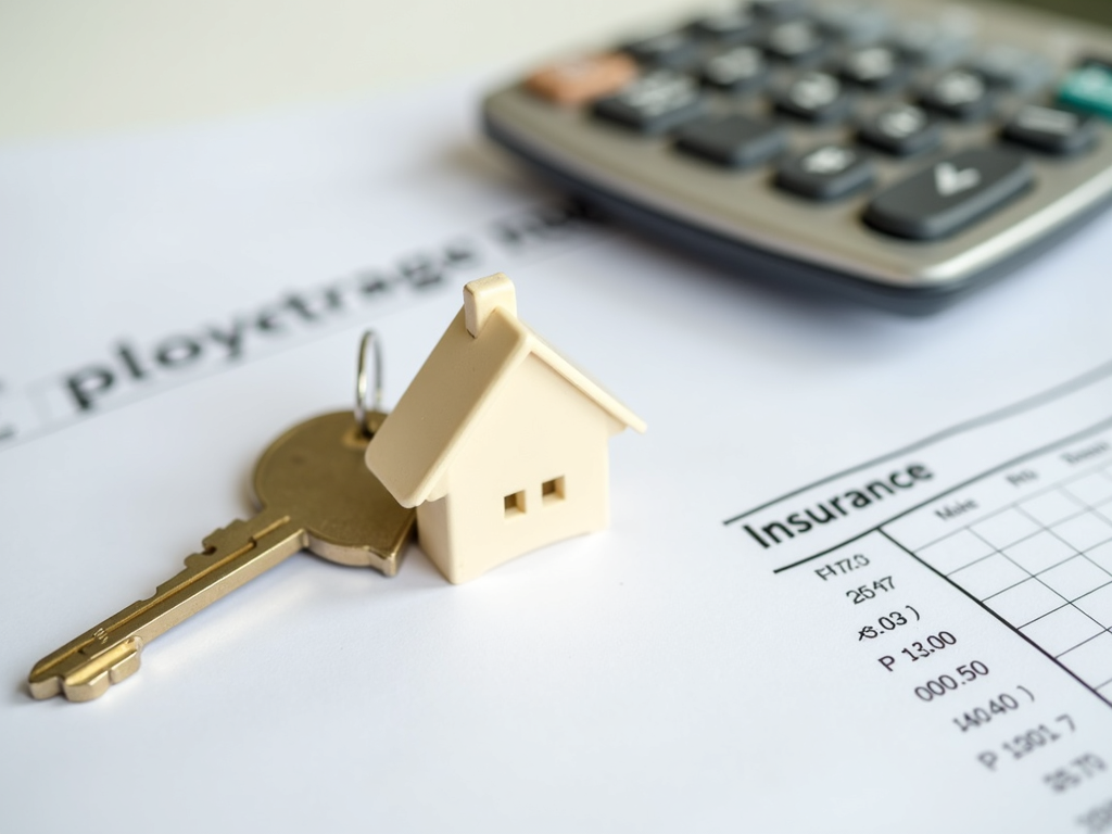 A calculator and key symbolizing FHA mortgage payment calculations.