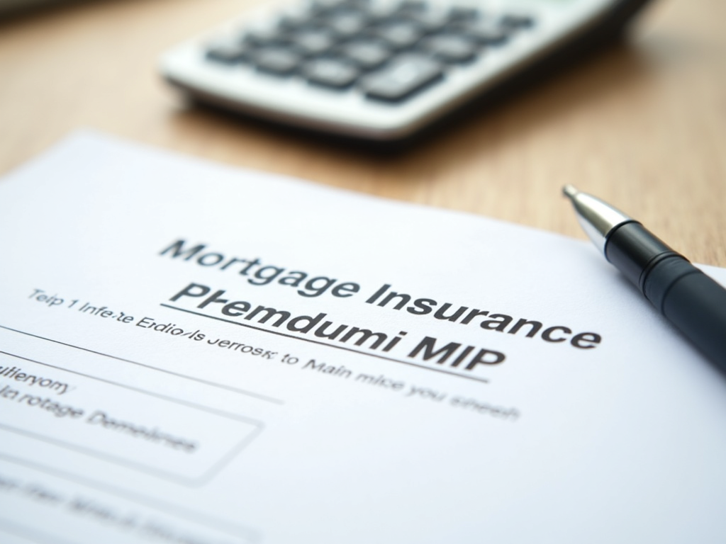 Mortgage insurance premium document and calculator