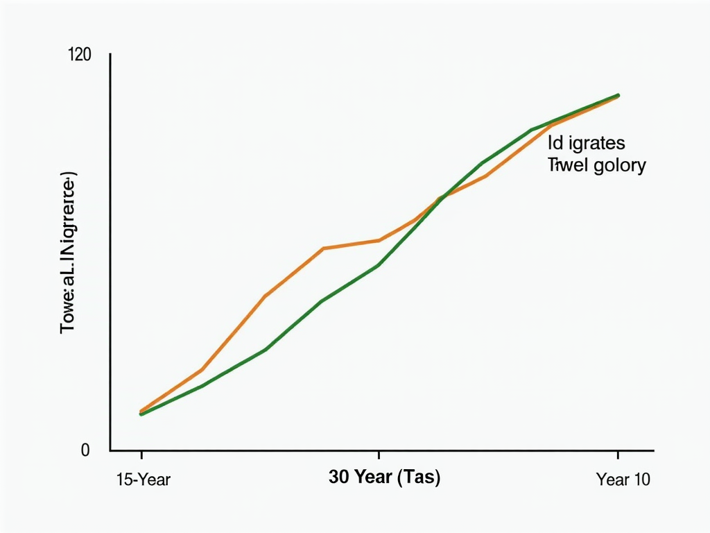 Line graph of interest over time