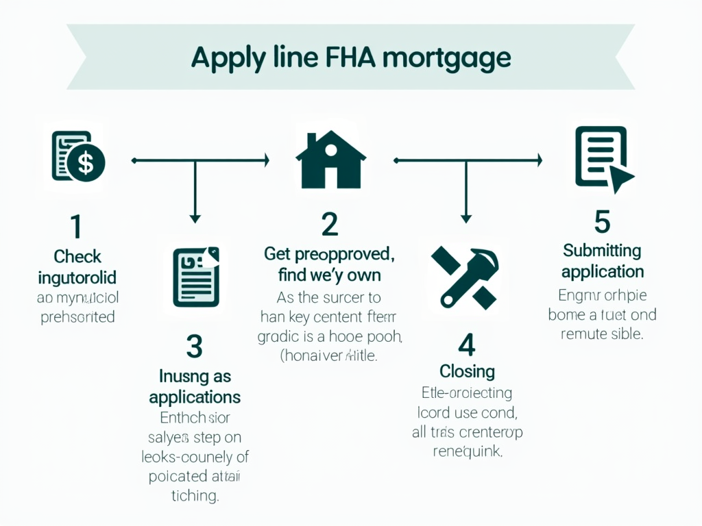 Steps to apply for an FHA mortgage