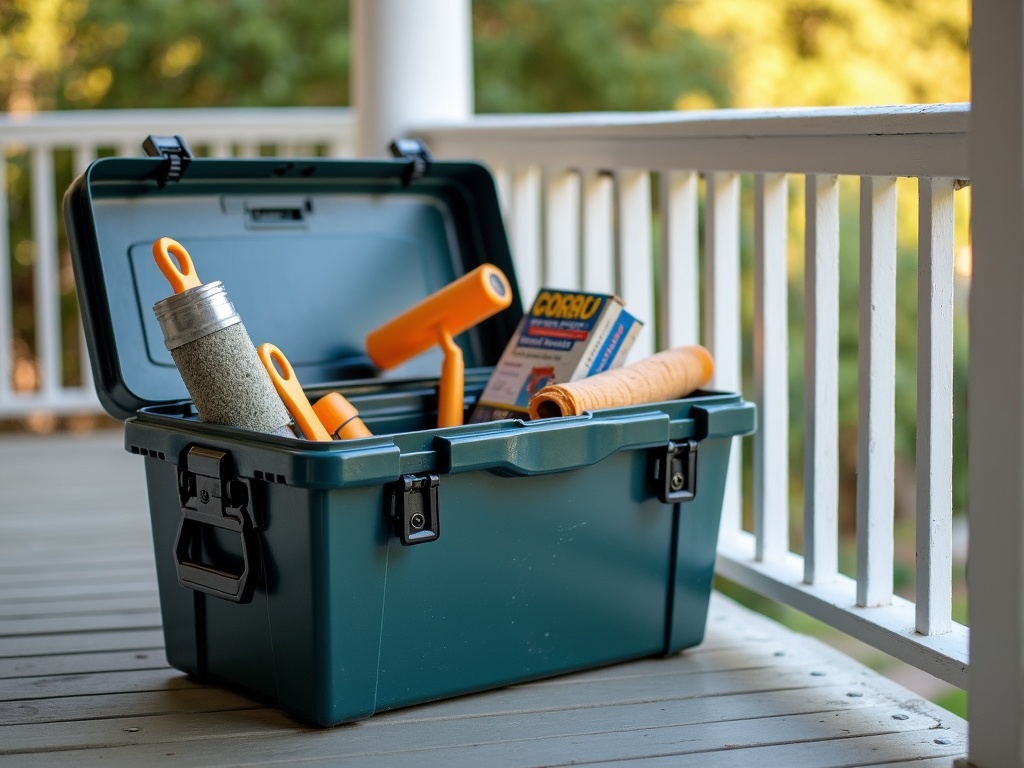 Tools and supplies for FHA appraisal prep