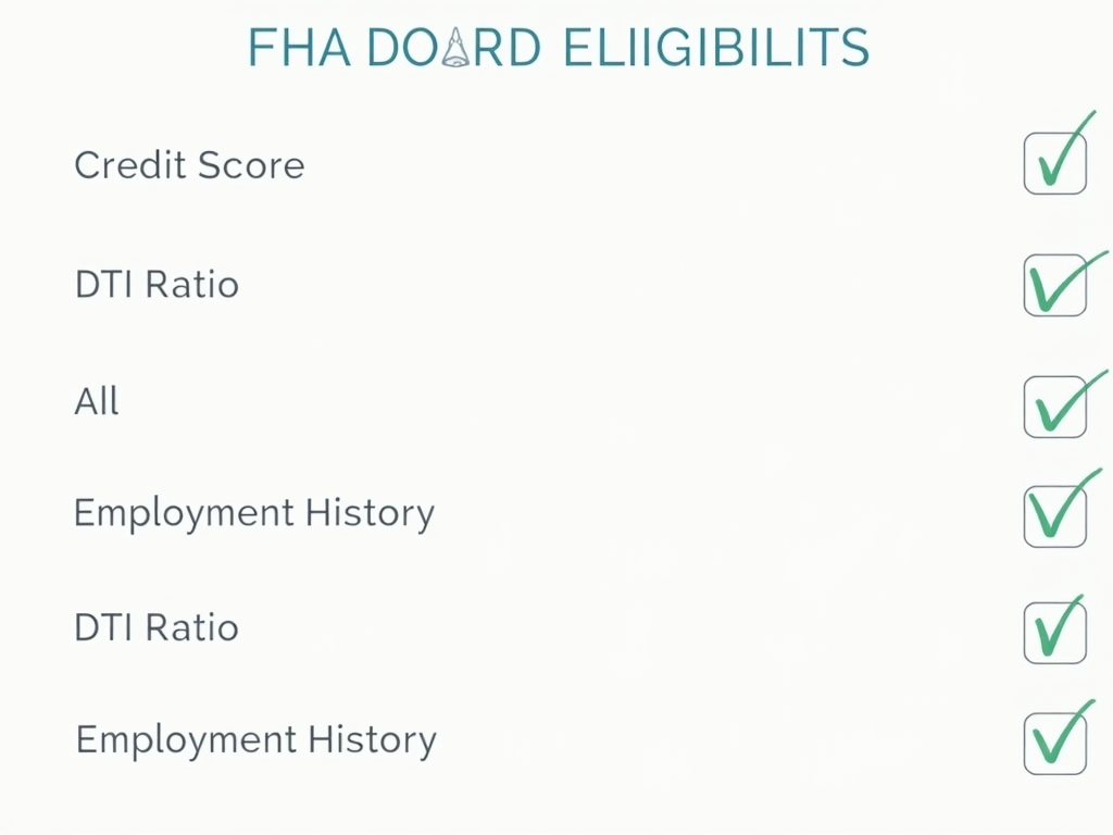 FHA Loan Requirements Checklist