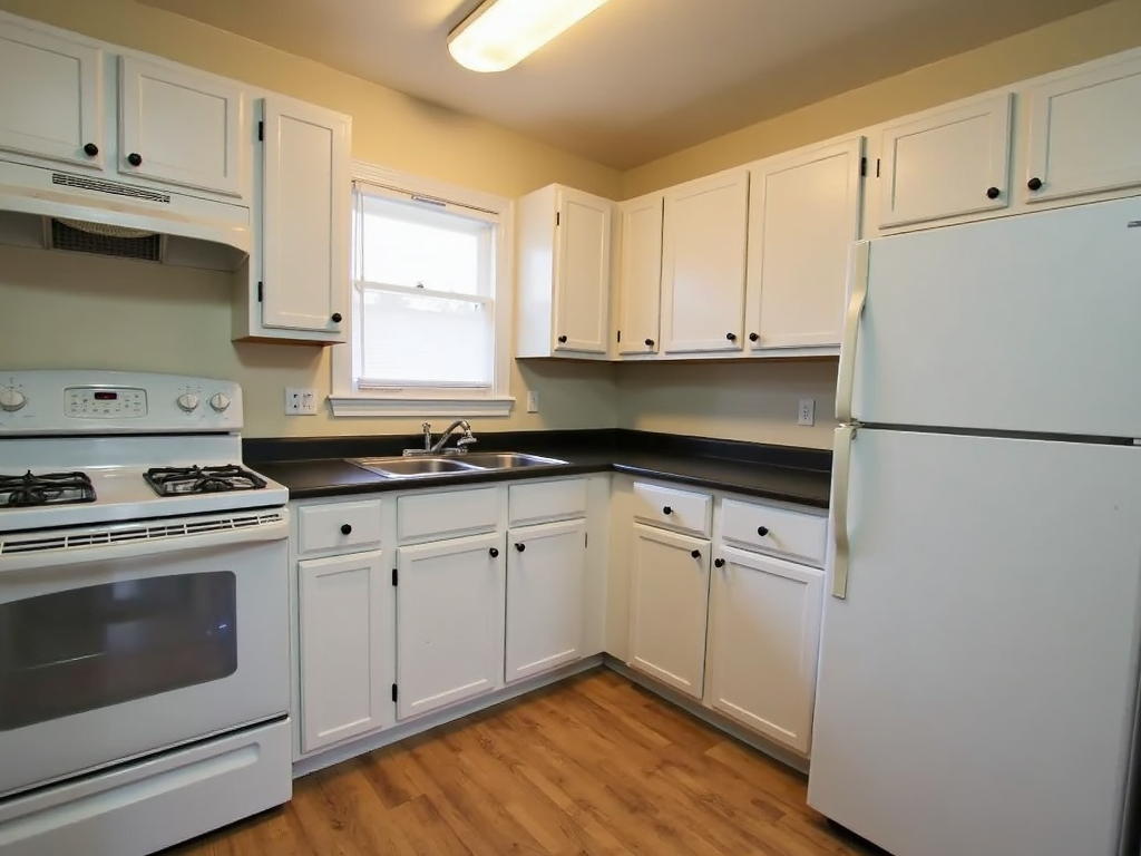 A kitchen ready for a home inspection.
