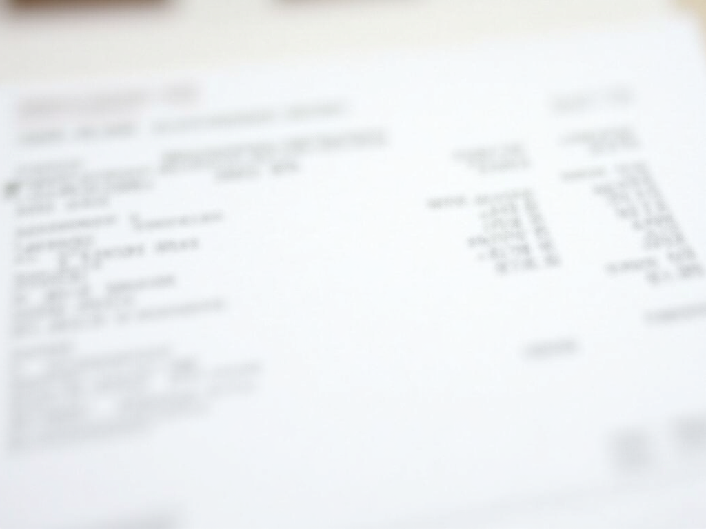 Closing statement with fees
