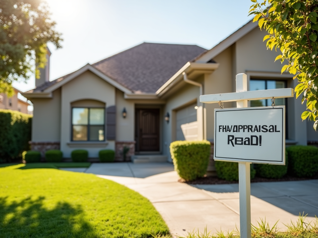 FHA appraisal-ready home exterior