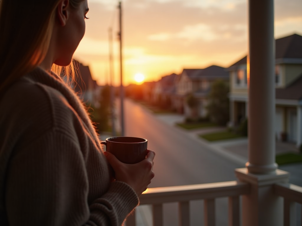 New homeowner reflecting on their loan choice