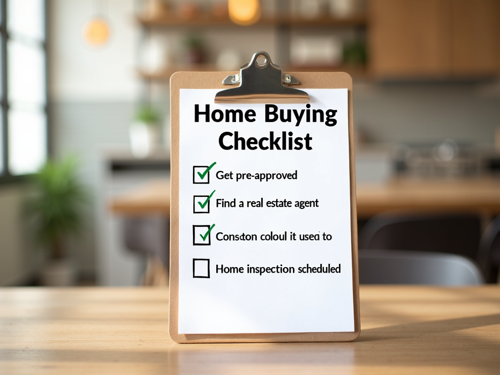 Checklist for home buyers