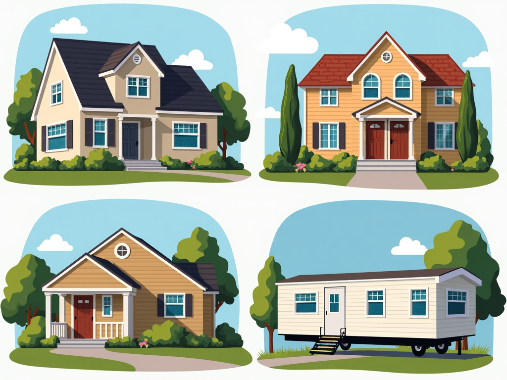Various property types eligible for FHA loans