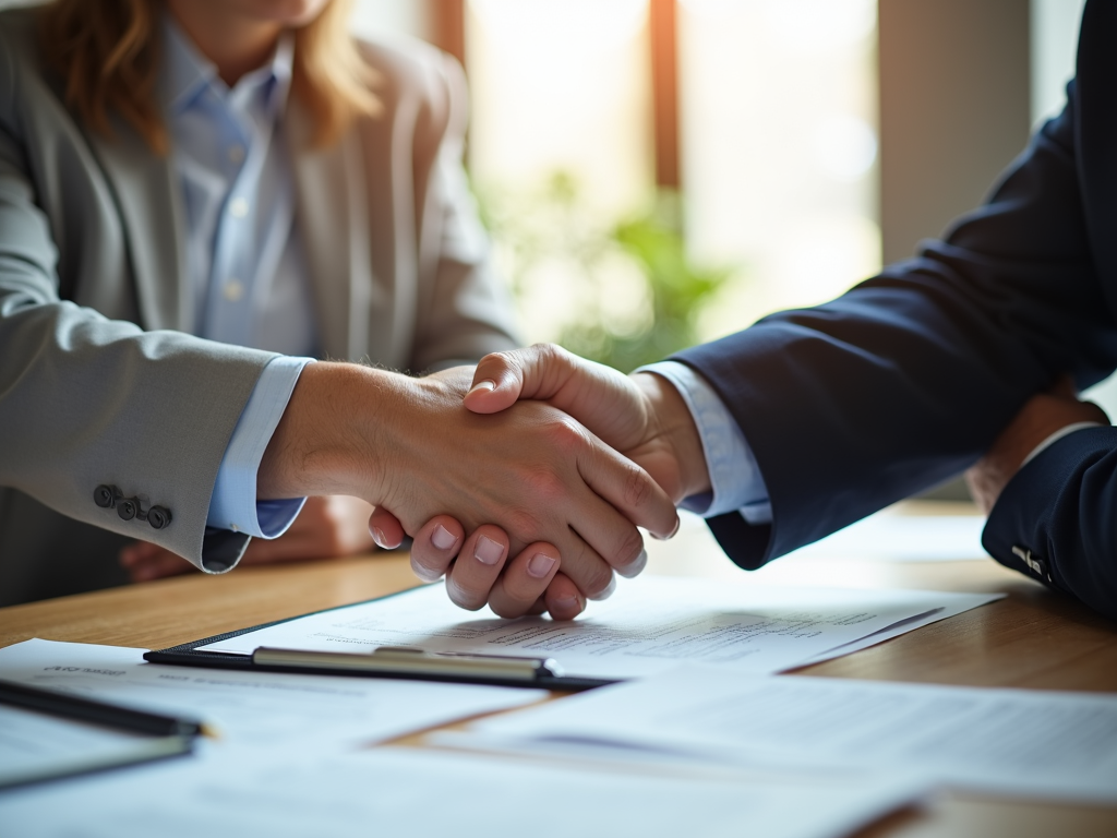 Homeowner finalizing FHA refinancing with a trusted lender
