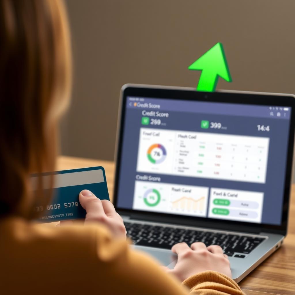 Monitoring credit score progress
