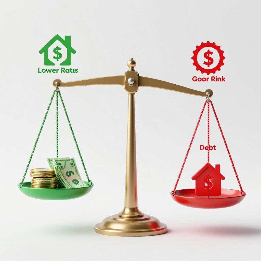 Infographic of home equity loan pros and cons