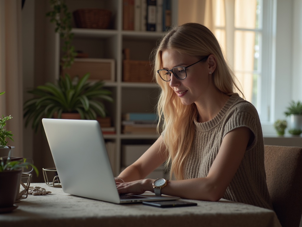 A person browsing on a laptop for FHA-approved lenders.
